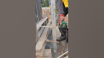 Check vertical stump column #shorts #construction