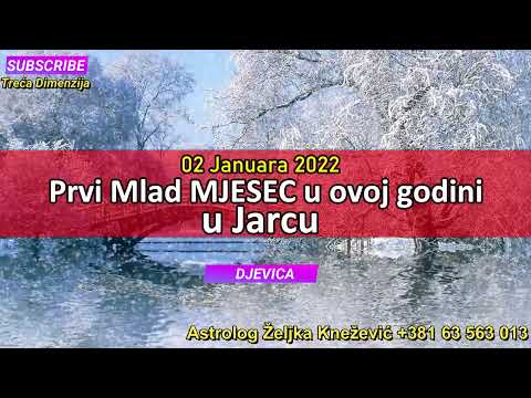 Video: Mladi mjesec u januaru 2020