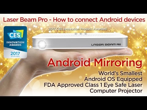 Here's how to connect Android device on Laser Beam Pro