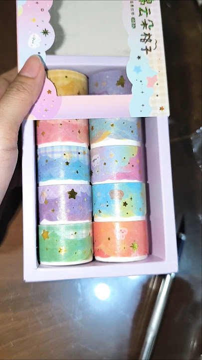 Kawaii washi tape #stationeryfinds #washitape #kawaiistationery #stationery