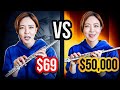 69 vs 50000 flute play  compare