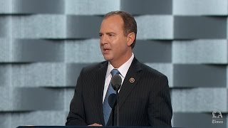 Rep. Adam Schiff of California speaks at the Democratic National Convention