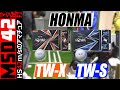 【HONMA/ホンマ】高コスパツアーボールの決定版がさらに進化！？ホンマ TW-X/S ボールをHS42m/sで全力試打！【MSD42】