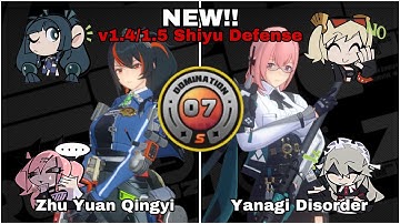 NEW!! v1.4/1.5 Shiyu Defense M0W1 Zhu Yuan Qingyi M0 Yanagi Disorder Critical Node Stage 7 | ZZZ