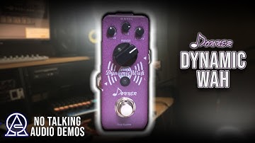 Donner Dynamic Wah - Analog Envelope Filter - FX Pedal Audio Demo (No Talking) ft. Gibson Les Paul