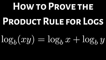 How to Prove the Product Rule for Logarithms