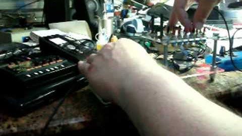 all battery powered  Sequencer Studio  - Monotron - Delay, Monotr. Freaks