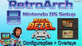 RetroArch + MelonDS PERFECT! Mega Bezel Shader + Nintendo DS Configuration (RetroAchievements)