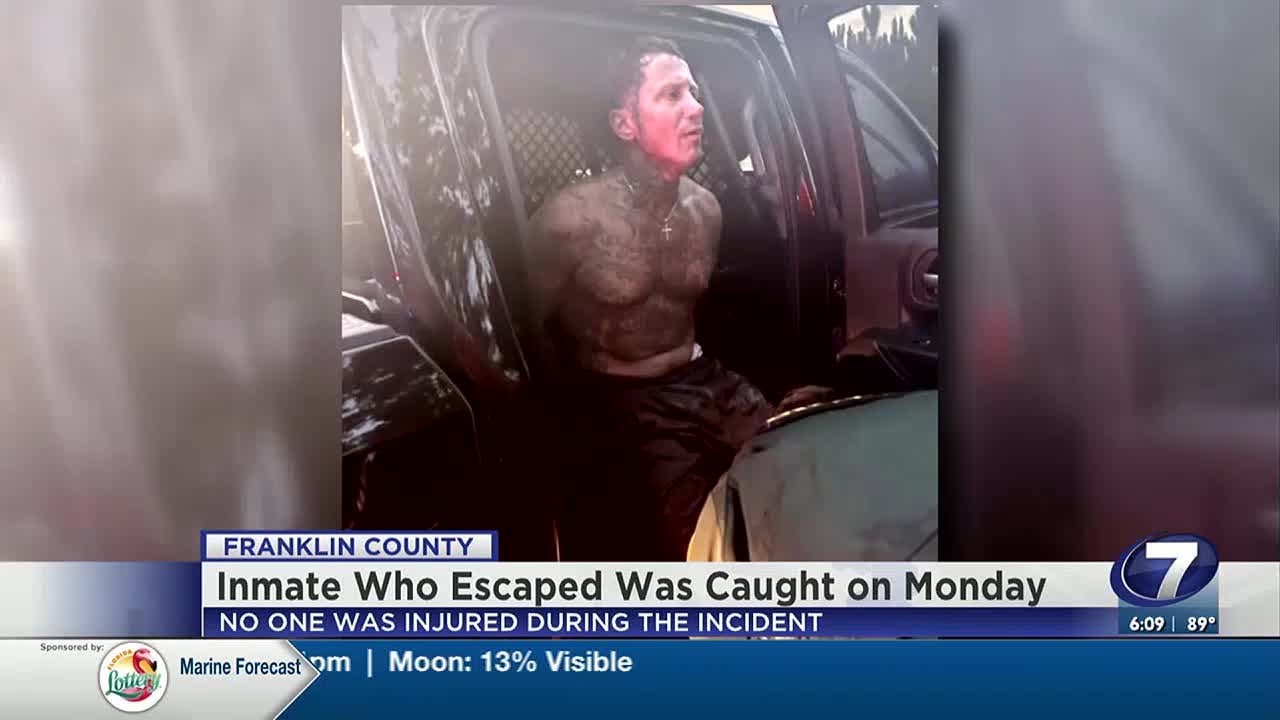 Escaped Inmate Captured in Franklin County - YouTube
