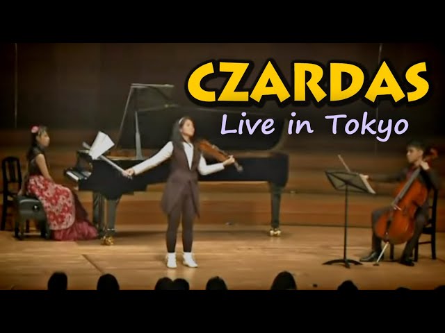 Czardas - V.Monti - Violin by Clarissa Tamara - Live @Suntory Hall, Tokyo class=