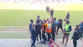 Full Time Disagreement - Scunthorpe vs. Hereford