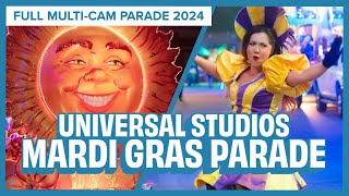 Universal’s Mardi Gras Parade 2024 | Universal Studios Florida | Full Multi-Cam Parade