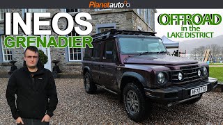 Ineos Grenadier Off Roading in the Lake District | Graythwaite Estate Green Laning