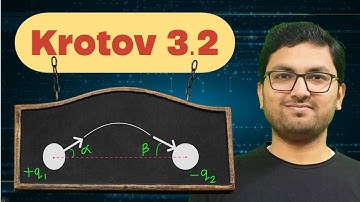 krotov 3.2 | solution of Krotov problem 3.2 | krotov physics solutions #electrostatics