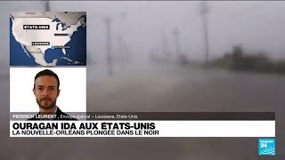 Ouragan Ida aux États-Unis : les vents se sont calmés ce lundi • FRANCE 24