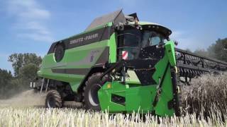 Deutz Fahr C9206 TS Rapsernte 2015