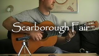 Scarborough Fair | fingerstyle guitar (with tabs) chords