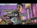 How to harmonize guitar solo part 3 guitar lesson guitar guitarshorts