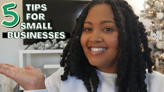 5 THINGS I WISH I KNEW BEFORE STARTING MY SMALL BUSINESS + $500 CASH GIVEAWAY