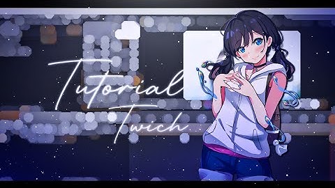 Twitch Tutorial AMV Typography | After Effect Tutorial