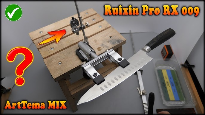 Ruixin Pro RX 009 knife sharpener modification  DIY an accurate adjustment  of the sharpening angle. 