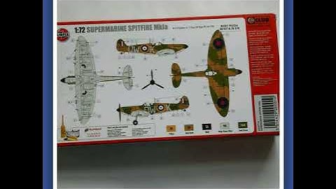 Airfix 1/72 spitfire mk.1a build