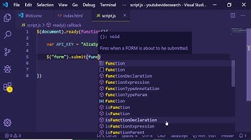 Youtube Data API V3 Video Search Example