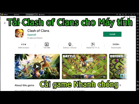 Clash of Clans trên PC/ Máy tính – Cách tải trên Laptop Windows cực nhanh