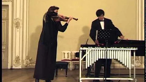 Paganini Cantabile. Vibraphone and Violin.