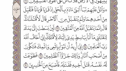 الربع الأول من الحزب ١٢ من القرآن الكريم - الشيخ محمد أيوب رحمه الله