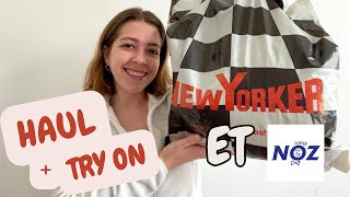 HAUL MODE | NEWYORKER ! (& Noz ) + TRY ON