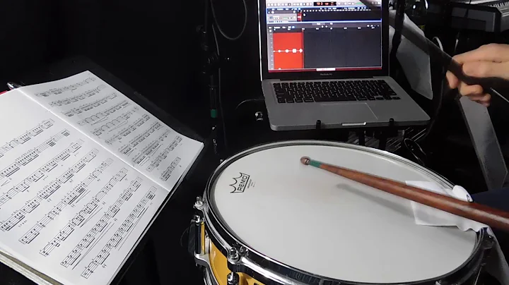 Advanced Snare Drum Studies Etude 9 80bpm Mitchell...
