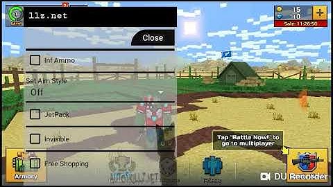 Pixel Gun 3d Mod Menu Gameplay