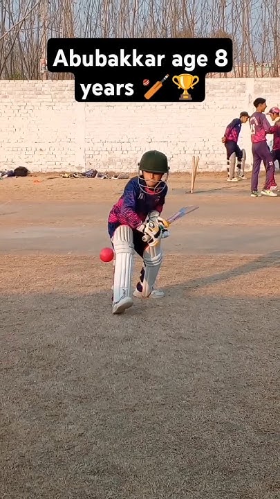 FS cricket 🏏 academy 8years boy best stance chota #saimayub #cricket # ...