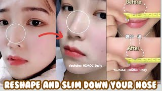 🌷 Top Nose exercises to slimmer \u0026 more beautiful in 3 weeks 🌷