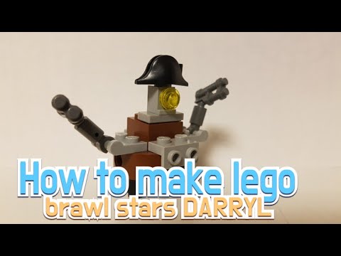 How To Make Lego Brawl Stars Darryl Youtube - lego brawl stars darryl