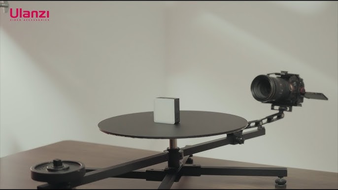 DF DIGITALFOTO V30 360° Spinning Camera Rig Video Rotating Platform Metal  Photography Turntable for Filmmaker&Videographer