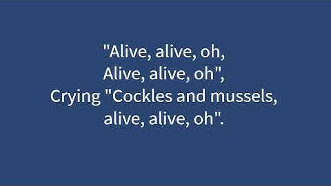 Thumbnail of The Dubliners - Molly Malone (Lyric video)