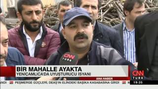 Bi̇r Mahalle Ayakta Ataşehi̇rde Uyuşturucu İsyani