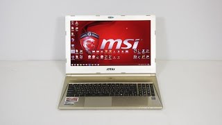 видео Золотые игровые ноутбуки MSI GS60 Ghost