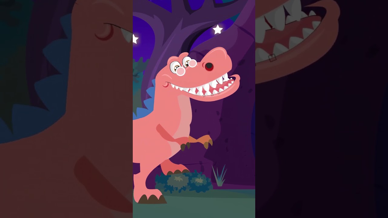 Baby Roar-Roar T-Rex | Dinosaur Songs | Part 8 | Little Fish Tales | 