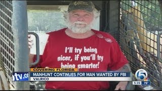 Manhunt continues for man wanted by FBI