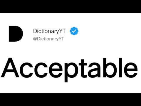 Wideo: Jakie jest znaczenie „dopuszczalny”?