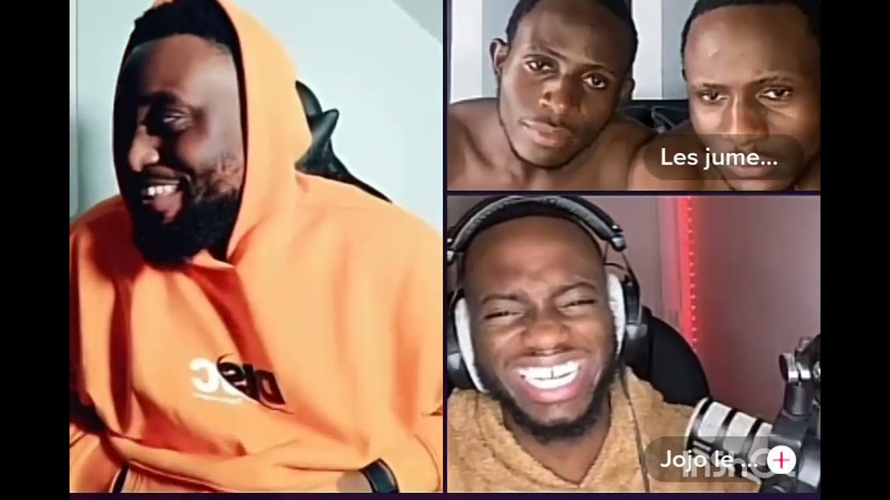 Les jumeaux sacrés avec Mike la duchesse et Jojo sur Tik Tok/ Régalez vous