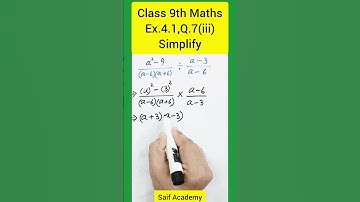 Class 9 Maths Ex.4.1 Q.7(iii),All Kpk Boards.