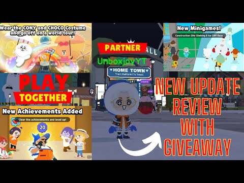Play Together New Update  + Play Together Giveaway Code || unbox joy play together