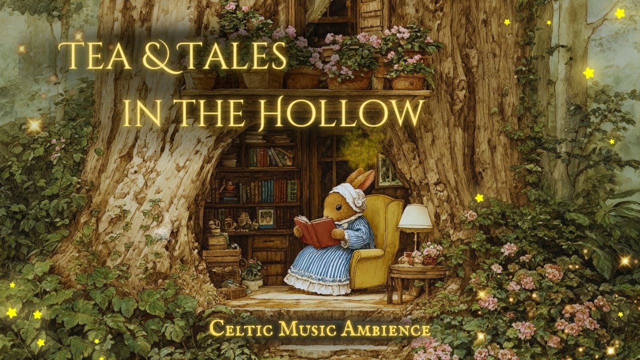 [Celtic Music] Tea Time in the Rabbit Hole: Cozy Reading Time · Relax & Unwind