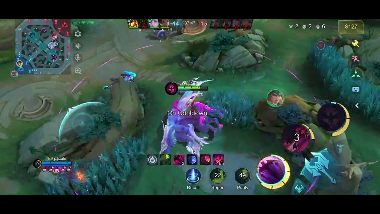 MLBB Legend Cecilion Gameplay (5/2/14 KDA)