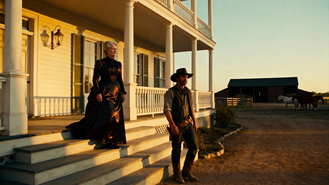 Millionaire Widow Lived Alone in Mansion — Cowboy's Honesty Showed Her Real Wealth