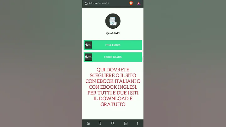 SCARICARE EBOOK GRATIS *METODO 2021* #short #ebook